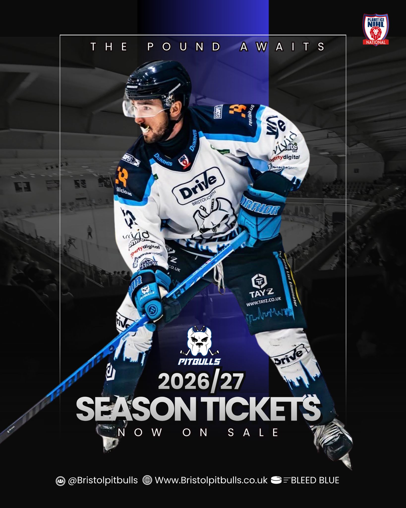 The Pound seating plan at Planet Ice Bristol