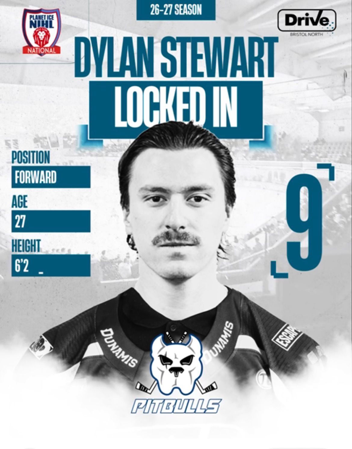Dylan Stewart — Bristol Pitbulls #9