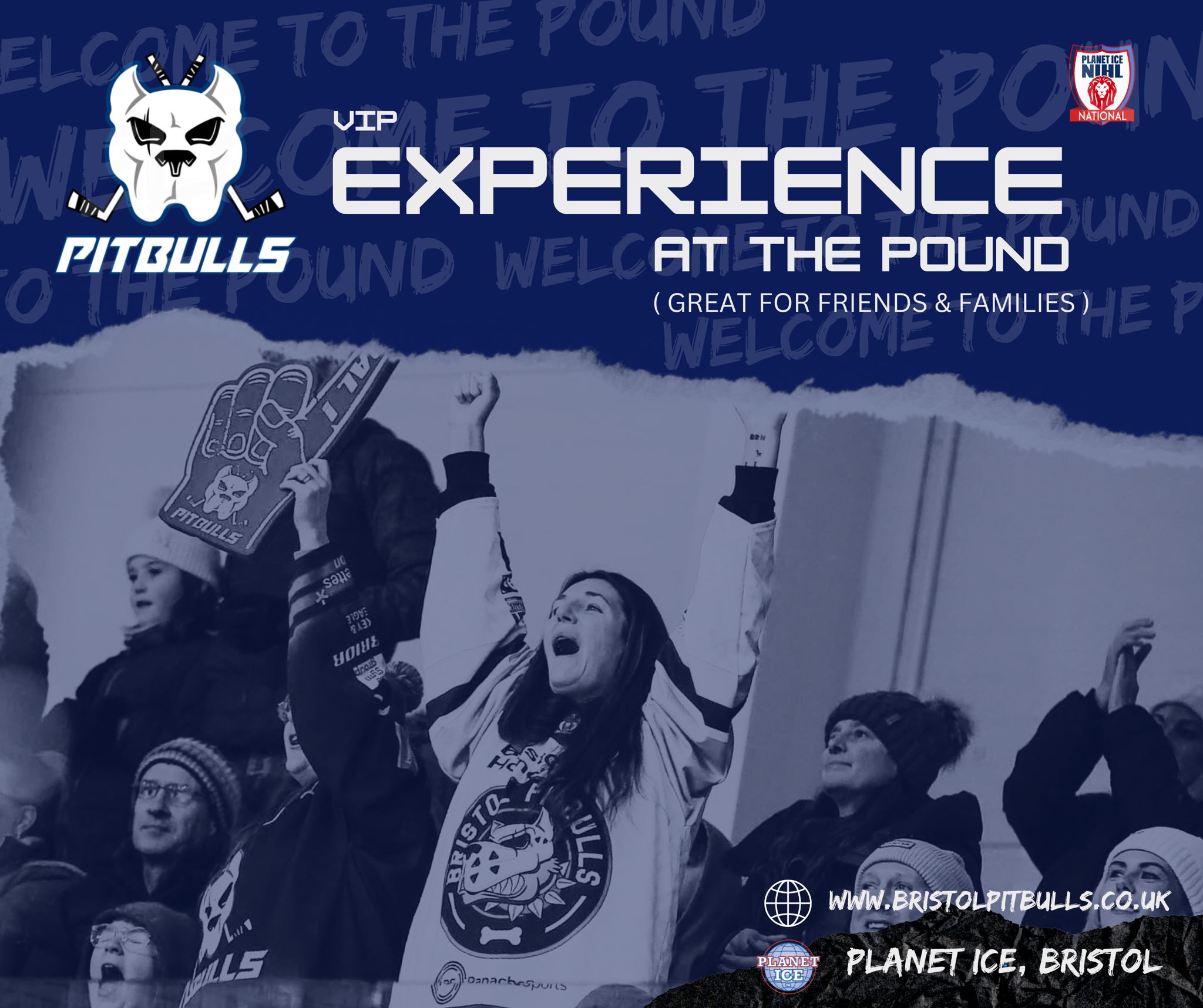 Bristol Pitbulls VIP Experience at The Pound — private suites for up to 20 guests