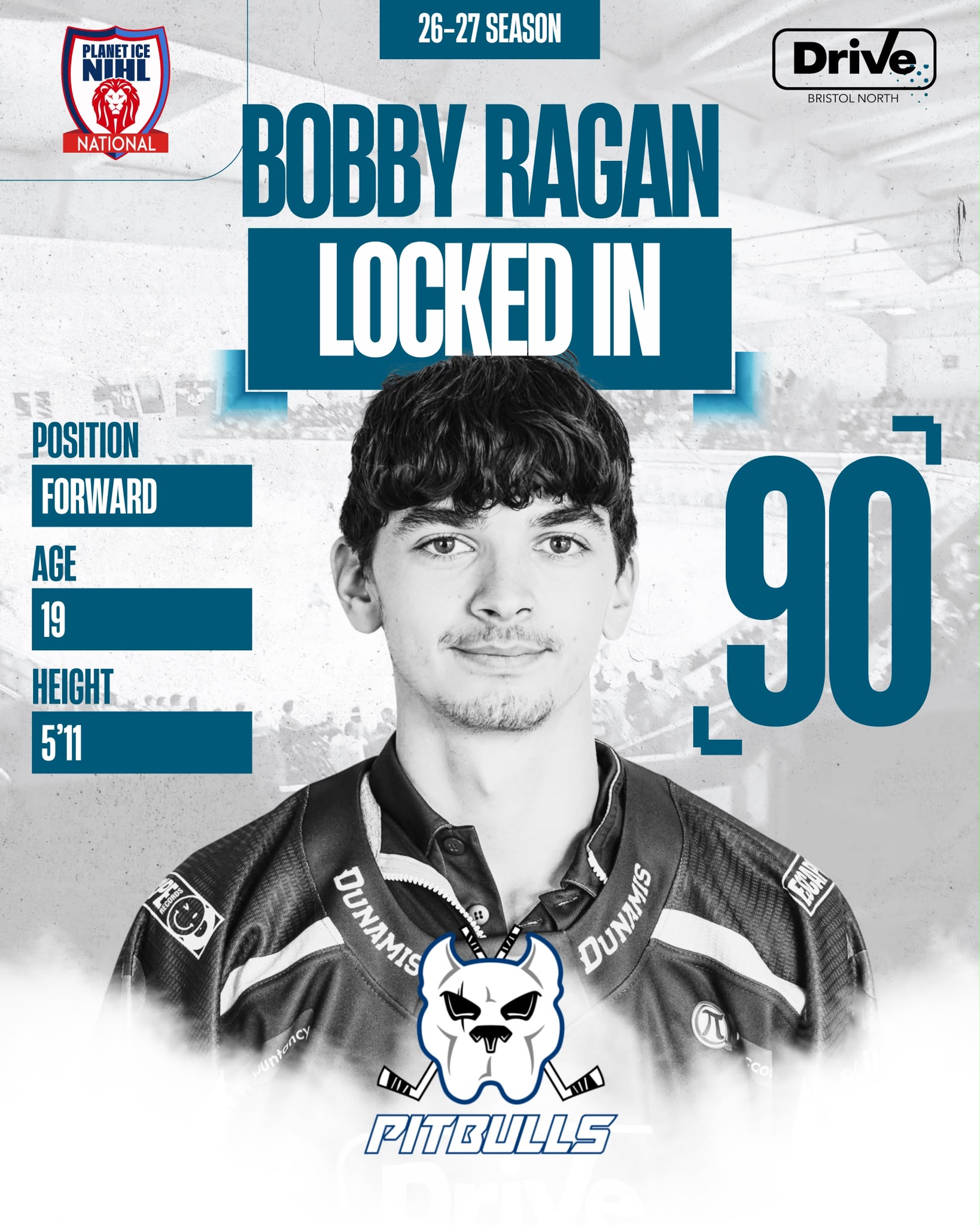 Bobby Ragan — Bristol Pitbulls #90