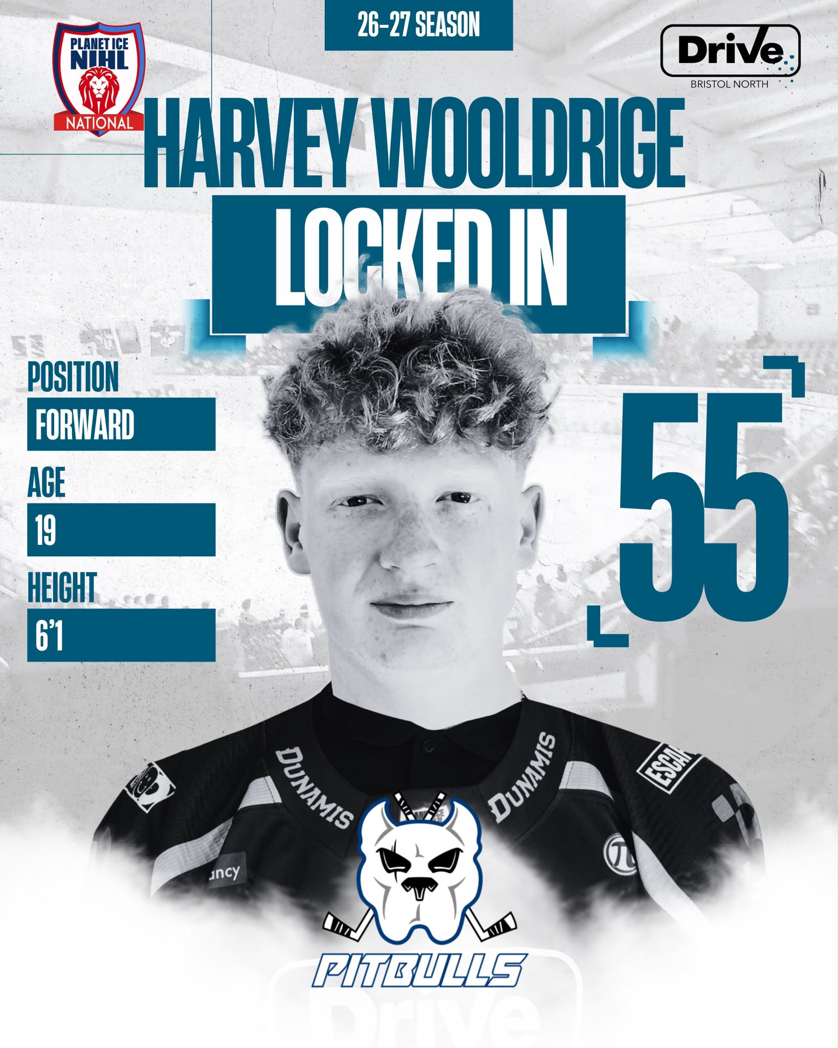 Harvey Wooldridge — Bristol Pitbulls